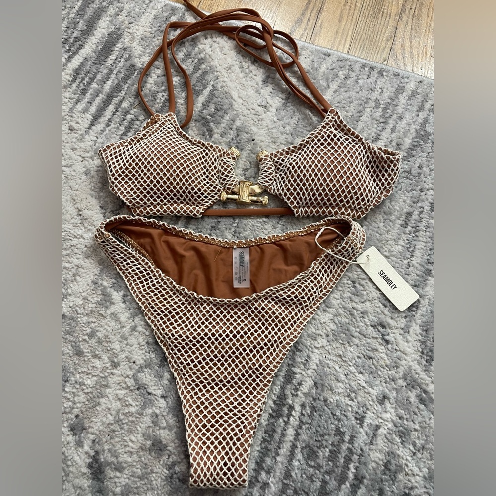 NWT size S seamolly bikini